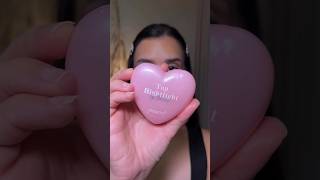 Pink Heart Highlighter✨ makeup pink beauty highlighter faceglow makeupvideo makeuptutorial [upl. by Trembly770]