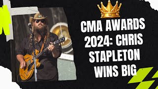 CMA Awards 2024 winners Chris Stapleton Wins Big at CMA Awards Beyoncé Snubbed [upl. by Kazimir932]