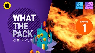 What the Pack Ep1 Concept Master Nature Fire Brushes for Affinity Photo and Affinity Designer [upl. by Anibur]