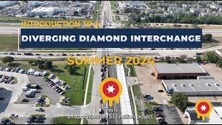 How to Navigate a Diverging Diamond Interchange [upl. by Eiahpets503]