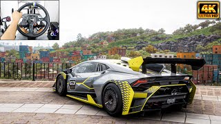 1226HP Lamborghini Huracán Super Trofeo Evo  Forza Horizon 5  Logitech g29 gameplay [upl. by Solokin337]