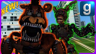 Gmod FNAF  Review  Brand New Geos Junkyard Pill Pack Part 1 [upl. by Friend]