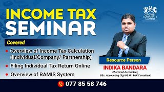 Income Tax Seminar  Just Checkout More Info Below Description 👇 [upl. by Ielirol206]