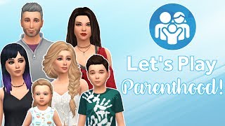 TROUBLED TEEN  The Sims 4  Parenthood  Part 2 [upl. by Maya911]