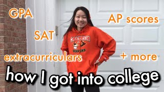 how I got into Caltech  common app stats extracurriculars sat gpa  more [upl. by Anitsuga]