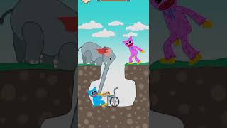 Huggys funny animated storyhuggy wuggy 360 animation viral​ animation​ shorts​​ huggywuggy​​ [upl. by Canning644]