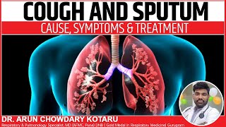 Sputum Production with Coughing  Protective Reflex  Dr Arun Chowdary Kotaru [upl. by Evalyn]