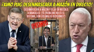 “No se puede democratizar la responsabilidad” Puig DESTROZA a Mazón y Margallo en un repaso épico [upl. by Boswell]