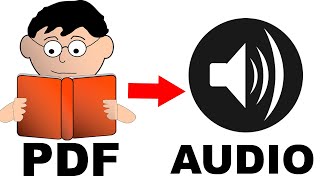 Convert PDF to AUDIOBOOKS  FOR FREE  No Code [upl. by Meda748]