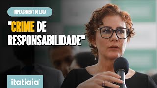 ZAMBELLI SOBRE PEDIDO DE IMPEACHMENT DE LULA quotCRIME DE RESPONSABILIDADEquot [upl. by Aicertal]