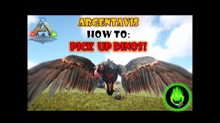 ARK  HOW TO MAKE ARGENTAVIS SADDLE amp MAKE A FIREPLACE [upl. by Ahsenek]