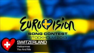 Heilsarmee  You And Me Eurovision 2013 Switzerland [upl. by Raimundo]