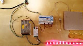 RGB LED Stripe mit Touchsensor und KNX [upl. by Nomzaj]