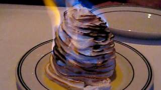 flaming baked alaska  Oceanaire SD [upl. by Trah]