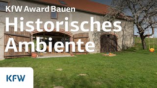 Ausbau einer historischen Scheune  KfW Award Bauen 2015 1 Platz [upl. by Koosis609]