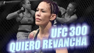 CRIS CYBORG PIDE su REGRESO en una REVANCHA contra AMANDA NUNES en el UFC 300 [upl. by Ellesor]