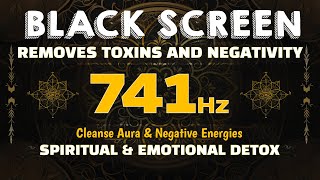 741Hz Removes Toxins and Negativity  Spiritual amp Emotional Detox  Cleanse Aura amp Negative Energies [upl. by Ahsonek]