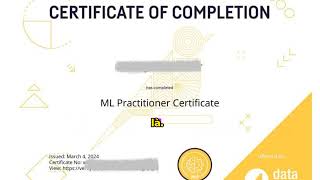 Dataiku ML Practitioner Certificate [upl. by Ardnasyl937]