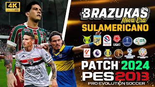 🎮 PES 2024 SULAMERICANO  XBOX 360  PATCH EXCLUSIVO BRAZUKAS [upl. by Lotsirhc]