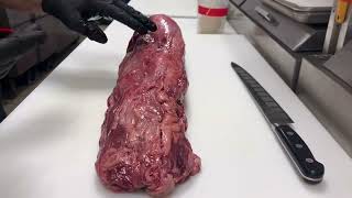 Cut your own filet mignon Step by step Chef David will show you how [upl. by Enalb]