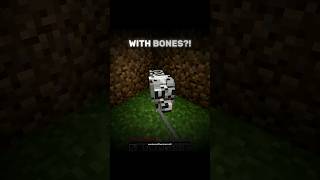 This guy keeps bones🗿💀 Minecraft editminecraft minecraftshorts gaming [upl. by Gladstone]