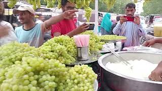 Refreshing Grapes amp Vanila Juice Street Food In Karachi streetfood foodie dailyvlog cooking [upl. by Dolf]