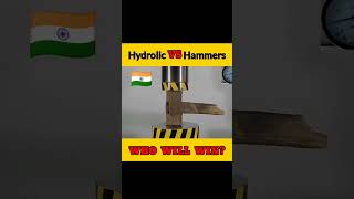 Hydraulic VS hammer 🔨viralvideo hammer india facts [upl. by Sirronal]