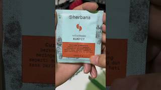 Unboxing Herbana Relief Sari Powder Kunyit [upl. by Suolekcin]