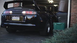 MKIV SUPRA COLD START  GSC S2 CAMS amp TOMEI TITANIUM EXHAUST [upl. by Phelgen621]