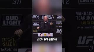 Dana White in bizarre situation in front of Islam Makhachev ufc [upl. by Aysab]