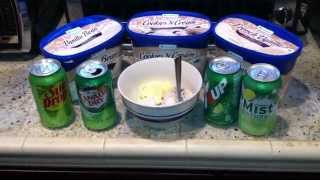 Vanilla Ice Cream With Canada Dry Ginger Ale Recipe [upl. by Aisauqal]