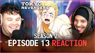 Tokyo Revengers Season 2 Episode 13 REACTION  Kisaki Returns [upl. by Mini]