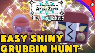 SHINY Grubbin EXPLOIT HUNT for Pokemon Scarlet Violet Teal Mask [upl. by Thor]