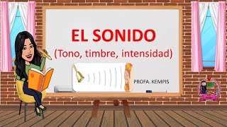 El sonido tono timbre e intensidad [upl. by Shiller]