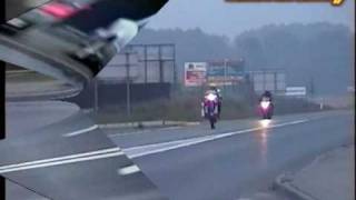 CBR 954 vs FZR 600 BOOMERANG WHEELIE [upl. by Seldan]