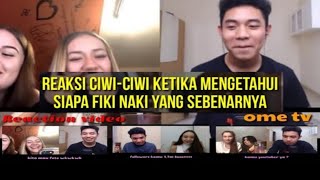 Mereka Kaget Ketika Melihat Follower Instagram Fiki naki  ome tv Reaction‼️ [upl. by Tabib233]