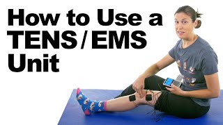 How to Use a TENS  EMS Unit for Pain Relief [upl. by Livvie589]