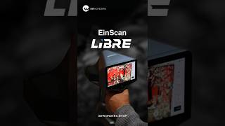 HighPrecision Scanning with the Laser HD Mode on EinScan Libre [upl. by Ahsrop]