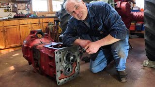 Installing a New Torque Amplifier amp Assembling the Transmission  Farmall 856 Restoration Episode 7 [upl. by Anyahc]