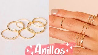 12 IDEAS PARA CREAR TUS PROPIOS ANILLOS ❤️FACIL  Tutoriales Belen [upl. by Hpesojnhoj514]