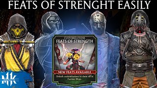 How to Make Feats of Strenght Easily MK Mobile Tips 4 [upl. by Per]