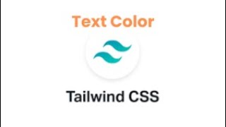 Tailwind CSS  Text Color [upl. by Tri]