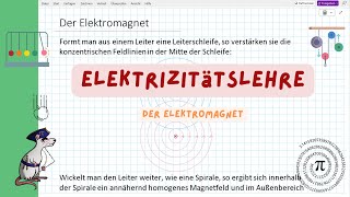 Elektrizitätslehre  Der Elektromagnet [upl. by Schulze]