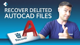 How to Recover Unsaved or Deleted AutoCAD Files 4 Methods [upl. by Nerland]