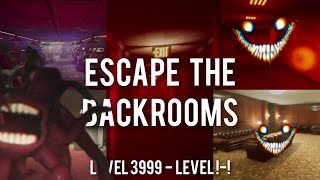 Escape the Backrooms Level 3999  Level [upl. by Attenreb832]