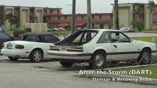 Typhoon Chataan amp Halong Guam 2002 Cat4 Super Typhoons [upl. by Akenihs426]