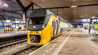 Train Cab Ride NL  s Hertogenbosch  Utrecht  Schiphol  Rotterdam  VIRM Intercity  Oct 2019 [upl. by Aracat521]