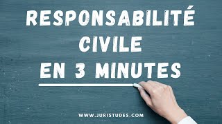 Comprendre la responsabilité civile en 3 minutes [upl. by Ferrel80]