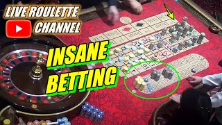 🔴 LIVE ROULETTE  🔥 INSANE BETTING 🔥 In Las Vegas Casino 🎰 Exclusive ✅ 20230214 [upl. by Alva]