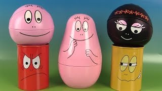 Barbapapa Poupées Gigognes Nesting Dolls Chamboule Tout Œufs Surprises [upl. by Marla]